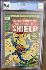 NICK FURY AND HIS AGENTS OF SHIELD #1 CGC 9.6 (1973) STERANKO COVER picture