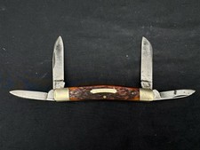Vintage Boker 6007 USA 4 Blade Congress Knife picture