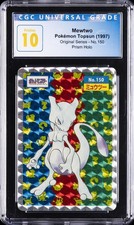 1997 POKÉMON TOPSUN ORIGINAL SERIES PRISM HOLO #150 MEWTWO CGC 10 PRISTINE picture