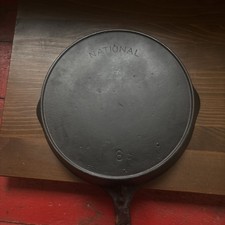 Vintage National Cast Iron Skillet #8 C  picture