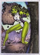 2012 Upper Deck Marvel Premier 🔥 She-Hulk #35 Serial Number 099/199 picture