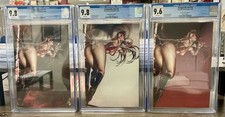 All 3 Virgin Cover Variants VAMPIRELLA V.5 #17 A B CGC 9.8 C CGC 9.6 Kyuong EOM picture