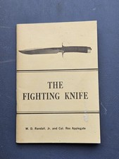 Vtg 1976 Randall Made The Fighting Knife Manual Booklet WD Randall Applegate picture