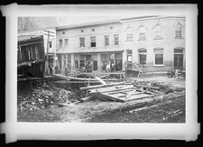 Photo:Kitzmiller Maryland 1924 Flood Damage Street Scene picture