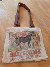 Breyer Vintage Canvas Tote Bag Silky Sullivan Swaps Classic Series Collection picture