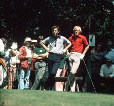 Golf 1971 US Masters at Augusta Tony Jacklin of Great Britain with- Old Photo picture