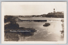 1907 Flandreau SD Mill Dam Real Photo Postcard RPPC Water Tower Kruxo A7 picture