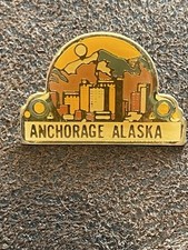 vintage Anchorage, Alaska souvenir pin picture