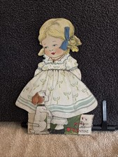 Antique Valentine Die Cut card picture