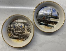 Two Delano Studios Small Souvenir Dishes For The Moore-McCormack Lines picture