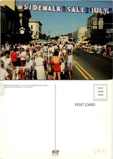 Indiana IN. Downtown Mishawaka's Annual July Sidewalk Day Sale  Postcard 58225 picture