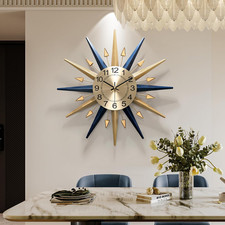 Starburst Large Wall Clock,Mid Century Decorative Wall Clock picture