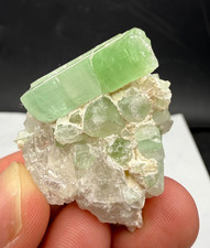 Beautiful Terminated Green Tourmaline Cluster with Combine Albit & Quatz 165 CTS picture