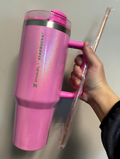 NEW Stanley x Starbucks Winter Pink 40oz Tumbler DUPE (2024 Target Exclusive) picture