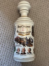 1975 Old Rip Van Winkle Bay Colony Bicentennial Porcelain Bourbon Decanter Empty picture