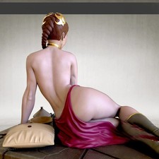 Princess Leia Statue | Resin Figure Collectible | 25cm Model picture