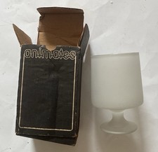 Vintage LE Smith Animates Vtg Color Changing Fairy /Tea Light Candle Holder Box picture