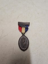 Antique 1918 Boy Scouts Of America War Saving Ace Service Medal & Ribbon WW1 picture
