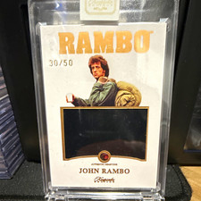 Iconic Collection 2024 Keepsake Edition Rambo John Rambo Relic #86 30/50 picture