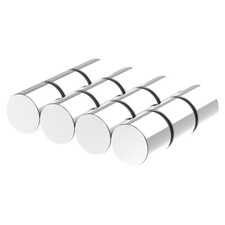 N52-1/2 inch x 1/2 inch - 12 Pack, Powerful Round Cylinder Rare Earth Magnets picture