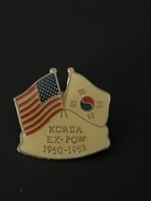 US Military - Korea Ex POW Badge 1950-1953 Pin picture