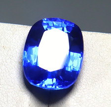 15-16 CT Beautiful Loose Gemstone Natural Blue Sapphire Certified Cushion Cut picture