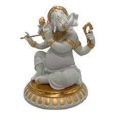 LLADRO Ganesha playing Bansuri picture