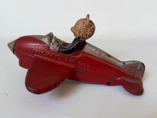 Vintage hard rubber plane with Mickey Mouse ,Mickey's Air Mail toy, 1930's picture