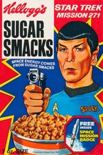 KELLOGG'S SUGAR SMACKS STAR TREK SPOCK  18