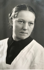 Beautiful young woman pretty girl ussr portrait vintage photo 407 picture