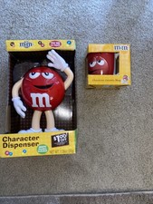 M&M's Character Dispenser Red M&M's Candy Stand Up Official/M&M Coffee Cup picture