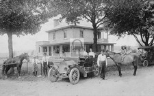 Family Residence & Automobiles Frankfort Indiana IN - 11x17 Reprint picture