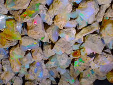 Dry Opal Rough Lot 20 Pieces Natural Ethiopian Welo Opal Raw AAA cut grade rough picture