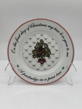 Vintage 1994 Domestications 12 Days of Christmas Salad Plate 8” Day 1 picture