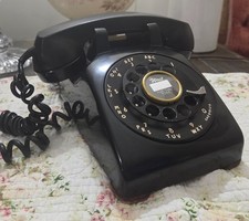 1956 Bell System WESTERN ELECTRIC CD 500 Rotary Telephone WORkS. picture