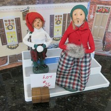 Vintage Byers Choice Carolers $55.00 for the 2 1983, 1985 (Lot 26) picture