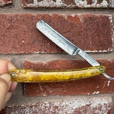 Antique W.R. Case & Sons Straight Razor 8502 Celluloid Bradford PA c1910 Case XX picture