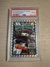2025 VeeFriends SS Manga Notorious Ninja Black Splash Limited/10 Psa Nm-Mt 8 picture