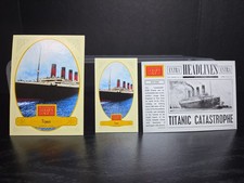 2012 Panini Golden Age Titanic Lot of 3 Base Headlines & Ty Cobb Back Mini $9.99 picture