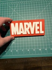 3D Printed Marvel Studio Studios Sign Logo Display Comics picture