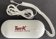 SUPER RARE VINTAGE TEN-K POTASSIUM CHLORIDE HOUSE PHONE W/CORD PHARMA SALES REP picture