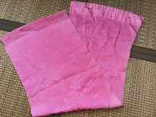 Bright Pink Obiage Obi Scarf Japanese Kimono Obiage picture