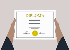 Personalized High School Diploma Certificate  picture