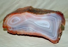 Pair Banded agate w/ strong parallax from Argentina collector piece rare picture