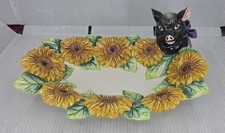 Vintage 1992 Fitz And Floyd Hampshire Hog Plate Candy Dish picture