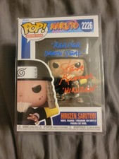 Steve Kramer Signed Autographed Quoted Funko Pop #2226 Hiruzen Sarutobi Naruto D picture