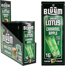 BLUUM | Green Lotus Cone | Handcrafted Flower Petal Prerolled | 10 Pk, 20 Rolls picture