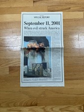 Chicago Tribune special report September 16, 2001  9/11 World Trade Center picture