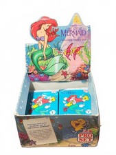 Vintage 1990 Disney The Little Mermaid Collectible Story Cards - 12 Packs picture