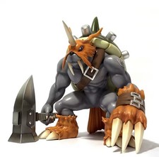 Digimon Adventure Zudomon PVC Figure 21cm Statue Collectible Anime Display Model picture